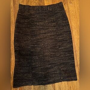 Vintage Dolce & Gabbana Tweed Pencil Skirt